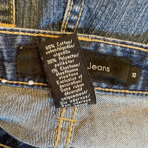 Calvin Klein Flare Leg Jeans Size 10 - Picture 9 of 12